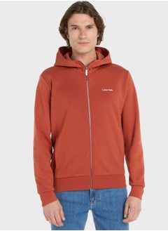 Buy Logo Zip Through Hoodie in Saudi Arabia