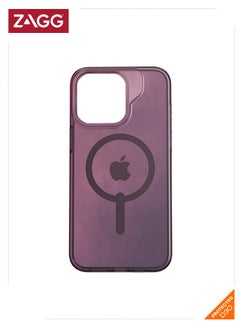 Buy Milan Snap iPhone 15 Pro Max Protective Cell Phone Durable Graphene Case, MagSafe Compatible Case with Slim Anti-Yellowing Scratch-Resistant - Foggy Purple in Saudi Arabia