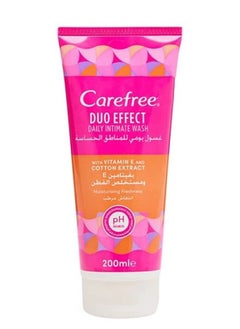 Buy Carefree Intimate Wash With Vitamin E & Cotton Extract 200 ml in Saudi Arabia