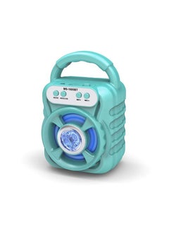 Buy Portable Bluetooth Speaker Mini Computer Audio  Subwoofer Speaker Blue in Saudi Arabia