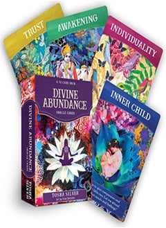 اشتري Divine Abundance Oracle Cards by Silver, Tosha Paperback في الامارات