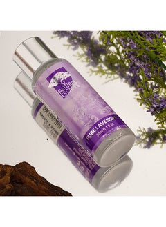 Buy Natural Escapes Pure Lavender Natural Escapes Essential Oil Fragrance Oil In Glass Container Therapeutic Grade Scented Oil For Living Room Bed Room Kitchen (30 ml) in UAE