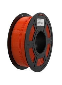 اشتري 3D Printer Filament FLASH PLA 1.75mm 1KG(2.2lb) High Speed 3D Printing Material Stable Extrusion Spool Accuracy +/-0.02mm - Orange في الامارات