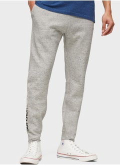 اشتري Logo  Print Pocket Detail Sweatpants في الامارات