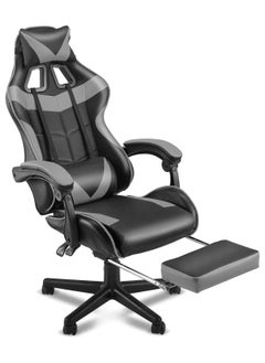 Buy Gaming Chair with Footrest Computer Chair Deak Chair High Back Racing Style Office Chair with Headrest Support Adjustable Office Chair in Saudi Arabia