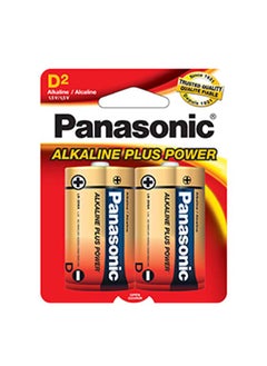 Buy PANASONIC ALKALINE D-Type Battery / Blister Pack in Saudi Arabia