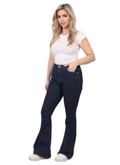 Buy Women's charleston navy blue jeans in Egypt