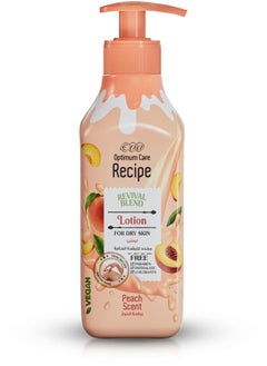 Buy Revival Blend Lotion For Dry Skin Peach Scent 370 Ml in Egypt