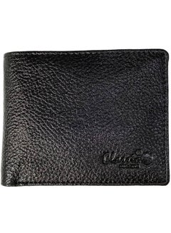 Buy Classic Milano Genuine Leather Wallet Cow NDM G-76 (Black) by Milano Leather in UAE