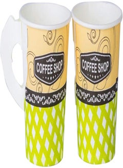 اشتري Paper coffee cups, 50 pieces في مصر