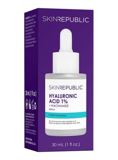 Buy Hyaluronic Acid and Niacinamide Face Serum 30ml in Saudi Arabia