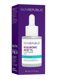 Buy Hyaluronic Acid and Niacinamide Face Serum 30ml in Saudi Arabia