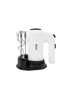 Buy Electric Hand Mixer With Stainless Steel Beaters 5 Speed Gears in UAE