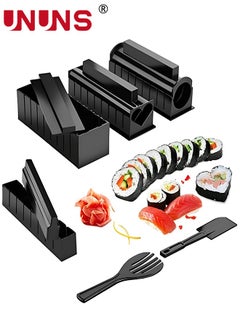 Buy Sushi Making Kit,10PCS DIY Sushi Roller Kit For Beginners,Reusable Rice Roller Mold Sushi Starter Set,Prefect Home Sushi Tool in UAE