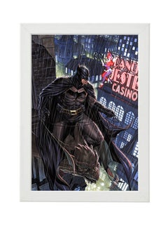 اشتري Batman Illustration Wall Art Frame Poster في مصر