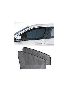 Buy Magnetic Car Side Window Sunshade, Car Window Shade for Baby, Universal Reversible Magnetic Curtain, Car Front Side Protection Covers, Car Front and Rear Sun Shade, Not Fade No Odor(2pcs, Front) in UAE