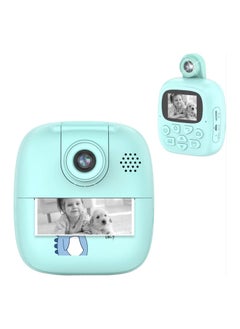 Buy Digital Children's Camera Selfie Children's Camera For Children Boys Girls Digital Camera 1080P HD Video Camera Digital Kids Camera With 32GB Card 2.0 Inch ISP Print Instant Camera in UAE