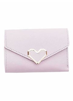 Buy Sleek Lightweight Casual Wallet Light Purple in UAE