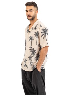 Buy Printed Linen Shirt in Egypt