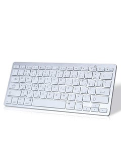 Buy Bluetooth Arabic Keyboard Compatible with Macbook/Laptop/Desktop/iMac，for iPad Air4 5 Pro 11/12.9 and more (Black) in Saudi Arabia
