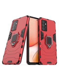 Buy GOLDEN MASK Compatible With Samsung Galaxy A72 5G Black Panther Back Cover (Red) in Egypt