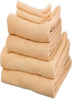 اشتري Snooze High Loop Blended Cotton Towel 6-Pieces Set, Semon في مصر