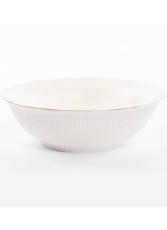 اشتري Luce Salad Bowl, White - 22.86cm في الامارات