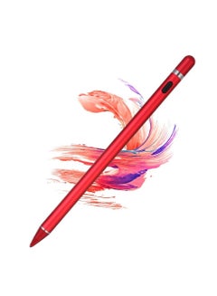 اشتري أقلام لمس نشطة لشاشات اللمس، قلم رصاص رقمي أنيق قابل لإعادة الشحن متوافق مع معظم شاشات اللمس ذات السعة في الامارات