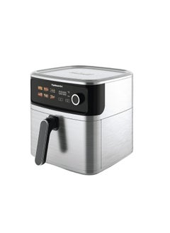 Buy Telionix Digital Air Fryer, 8L Capacity, Double Heating Elements, 6 Preset Programs, 360° Hot Air Circulation, Ceramic Coating, 2000W Power in UAE