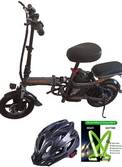 Buy Winner Sky Electric Scooter (K11) 500w 48v 13Ah, 30Km long range with two seats this amazing NEXT GENERATION E Scooter comes with FREE HELMET,MOBILE HOLDER and SAFETY BELT (UNISEX ADULTS,YOUTH) in UAE