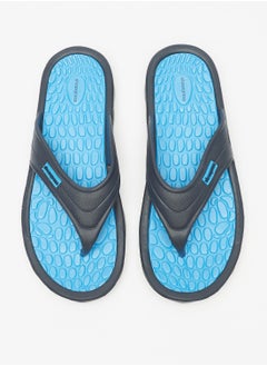 Buy Textured Slip On Thong Slippers in UAE