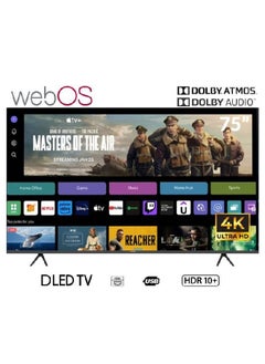 اشتري Smart Screen - 75 Inches - DLED - 4K UHD - WebOS - Remote Control - RO-75LPW في السعودية