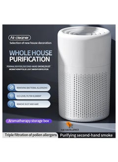 Buy Smart Air Purifier, Small Portable Air Cleaner With HEPA Filter, Low Noise Home Air Purifier in UAE