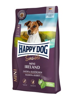 اشتري 4 kg Super Premium Mini Ireland wheat – free recipe with salmon, rabbit with barley and oats includes Omega-3 fatty acids perfect for skin and coat ideal for small breed dogs في الامارات