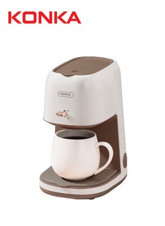 Buy Hot selling Single cup coffee maker portable household 1 cup drip coffee maker with 1 precelain cup in Saudi Arabia