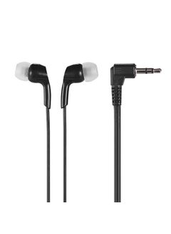 Buy In-ear Headphones Wired Earphones Earbuds 3.5mm Plug for Smartphone PC Laptop Tablet Black in UAE