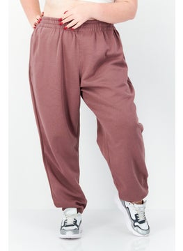 اشتري Women Plus Size Running Sweatpants, Purple في الامارات