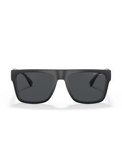 Buy Men's Rectangular Shape Sunglasses - AX4113S 8078T3 55 - Lens Size: 55 Mm in UAE