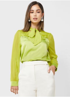 Buy Embellished Tie Knot Top in UAE