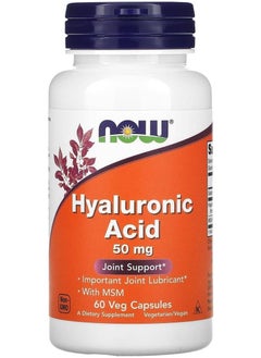 Buy Hyaluronic Acid with MSM 60 Vegetarian Capsules in Egypt