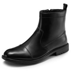 mens black dress boots amazon Buy Men's Carrucci Black Leather Boots main image 0