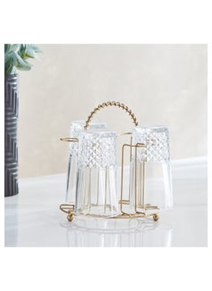 Buy Royal Glass Holder 17x19.5x17 cm in UAE