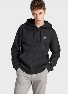 Buy Trefoil Essentials Full-Zip Hoodie in UAE