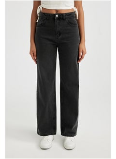 Buy Woman 90'S Wide Leg Denim Trousers in Egypt