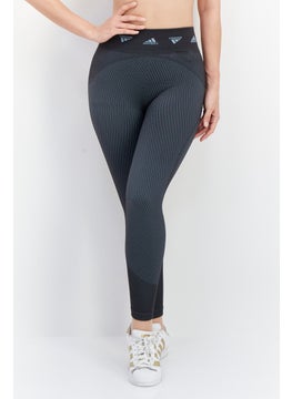 Buy Women Sportswear Fit Training Leggings, Grey in UAE