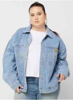 Buy Seam Detail Oversized Jacket in UAE