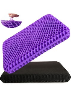 اشتري Gel Seat Cushion,Upgrade Double Breathable Honeycomb Cushion For Home Cars Wheelchair في السعودية