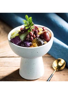 Buy Ceramic Dessert Bowls,Ice Cream Bowls for Sundaes, Fruits, Salads, Snacks in UAE