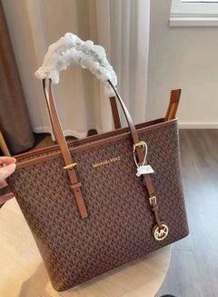 Buy Michael Kors handbag for women Jet set travel shoulder bag tote bag in Saudi Arabia