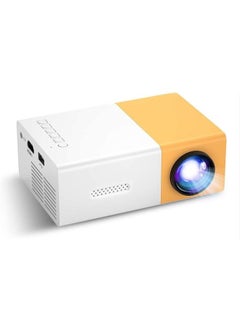 Buy Projector, 1080P Portable Movie Projector, Phone Screen Can be Mirrored to the Projector Wirelessly or by Data Cable in Saudi Arabia